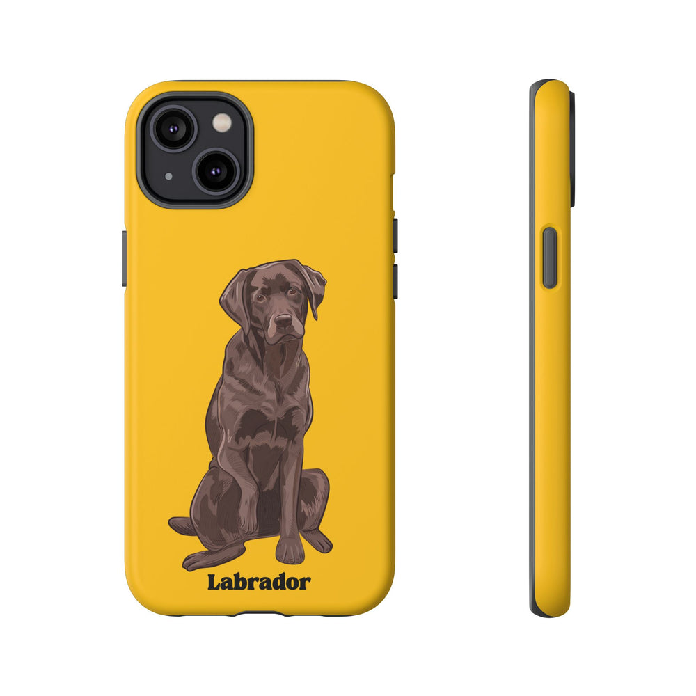 Chocolate Lab Protective Phone Case