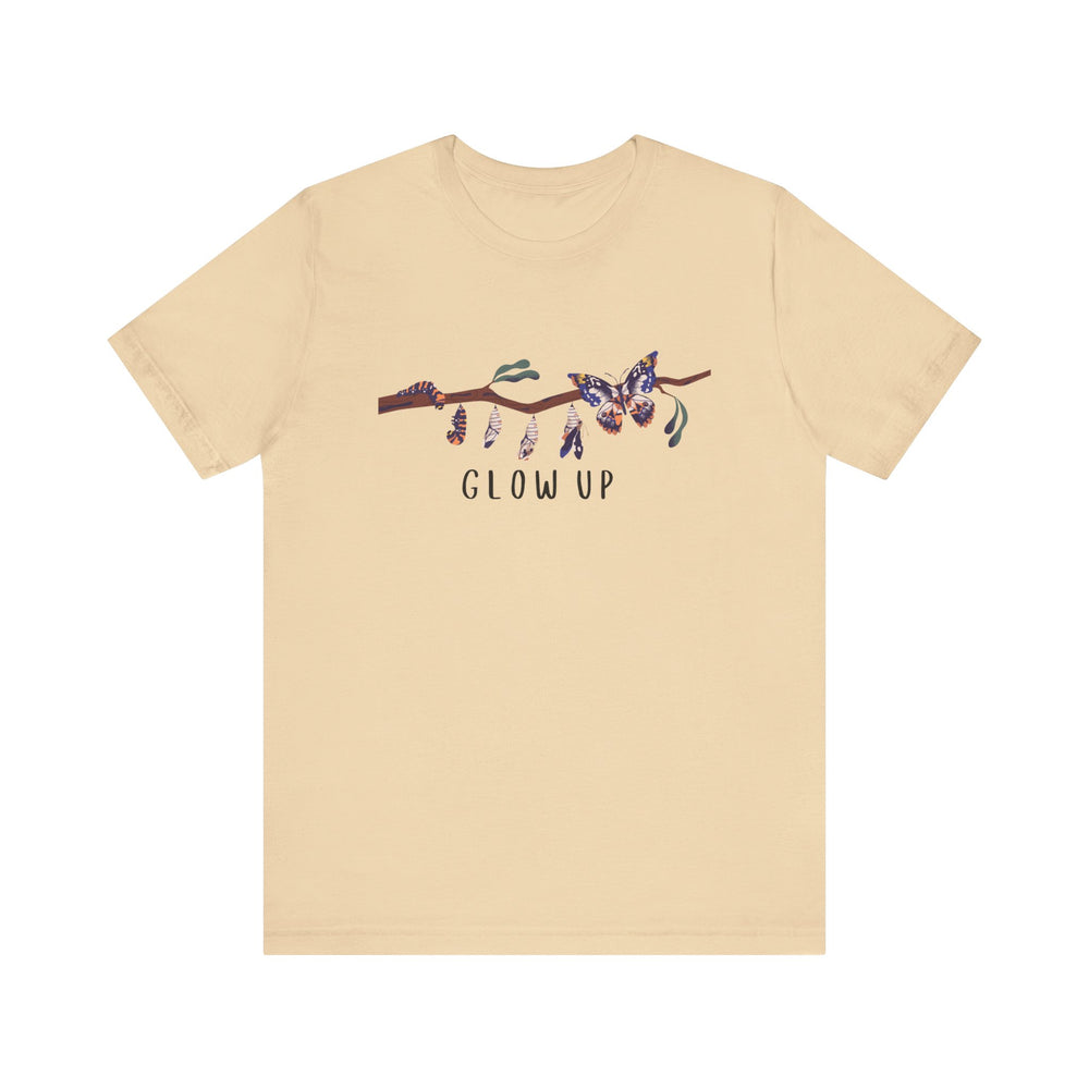 Glow Up Butterflies Jersey Short Sleeve Tee