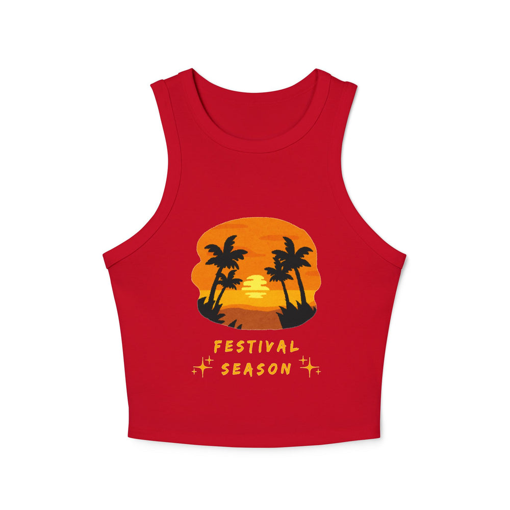 Festival Season - Women's Micro Rib Racer Tank Top