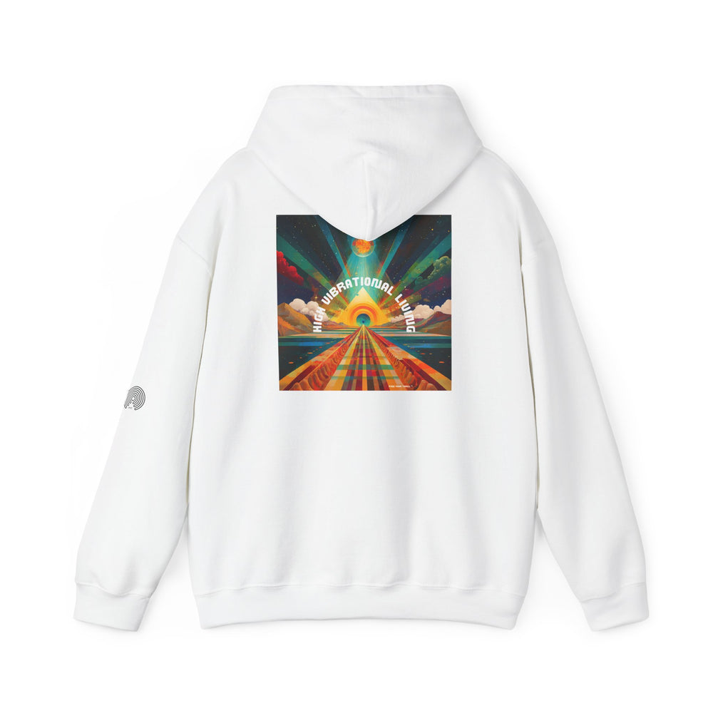 ✨ High Vibrational Living Hoodie