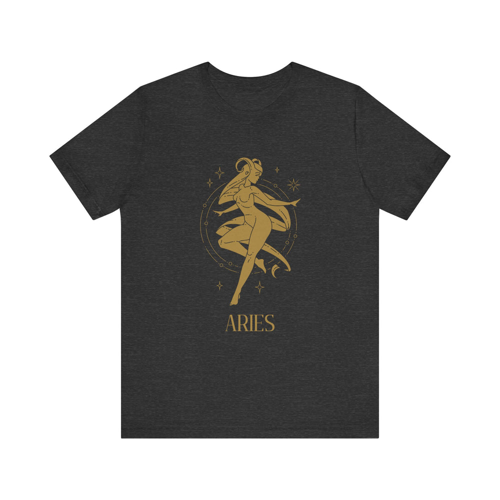 Aries Constellation Zodiac The Ram Men's Jersey Short Sleeve Tee