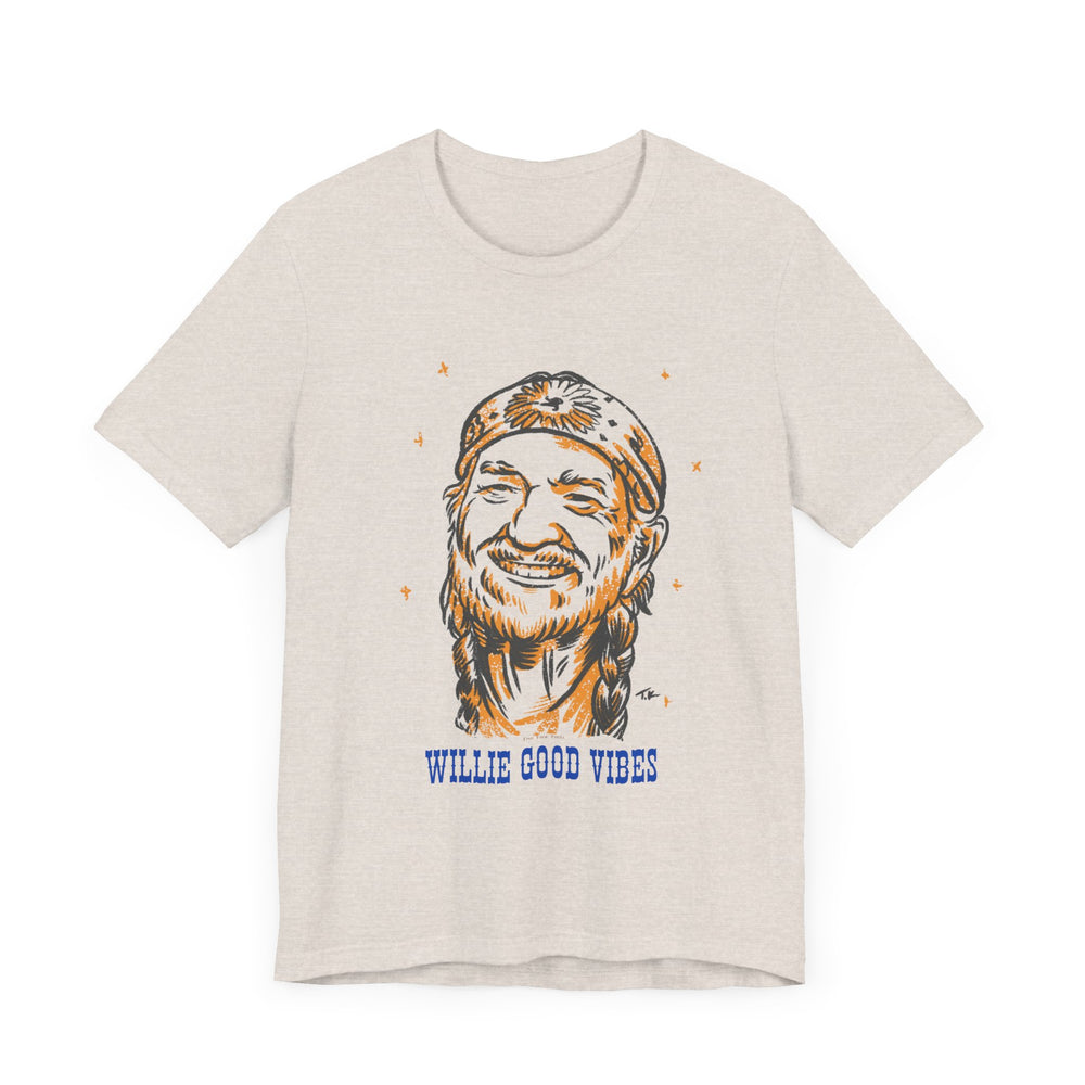 Willie Good Vibes Short Sleeve Tee
