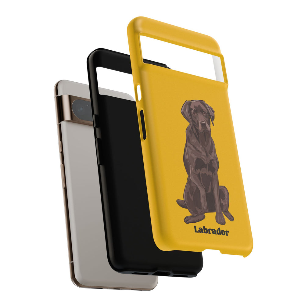 Chocolate Lab Protective Phone Case