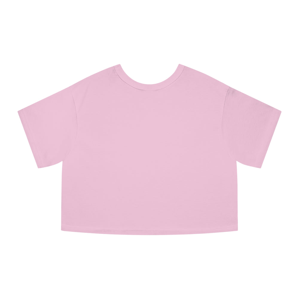 Blue Bonnet Baby Champion Women's Heritage Cropped T-Shirt