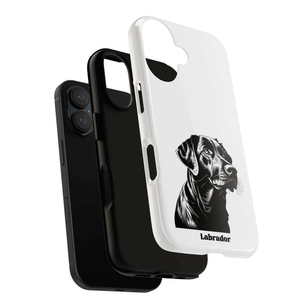 Black Lab Protective Phone Case