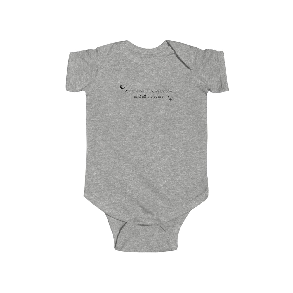 You Are My Sun, My Moon, and All My Stars Infant Bodysuit – A Celestial Hug for Your Little One ☀️🌙✨