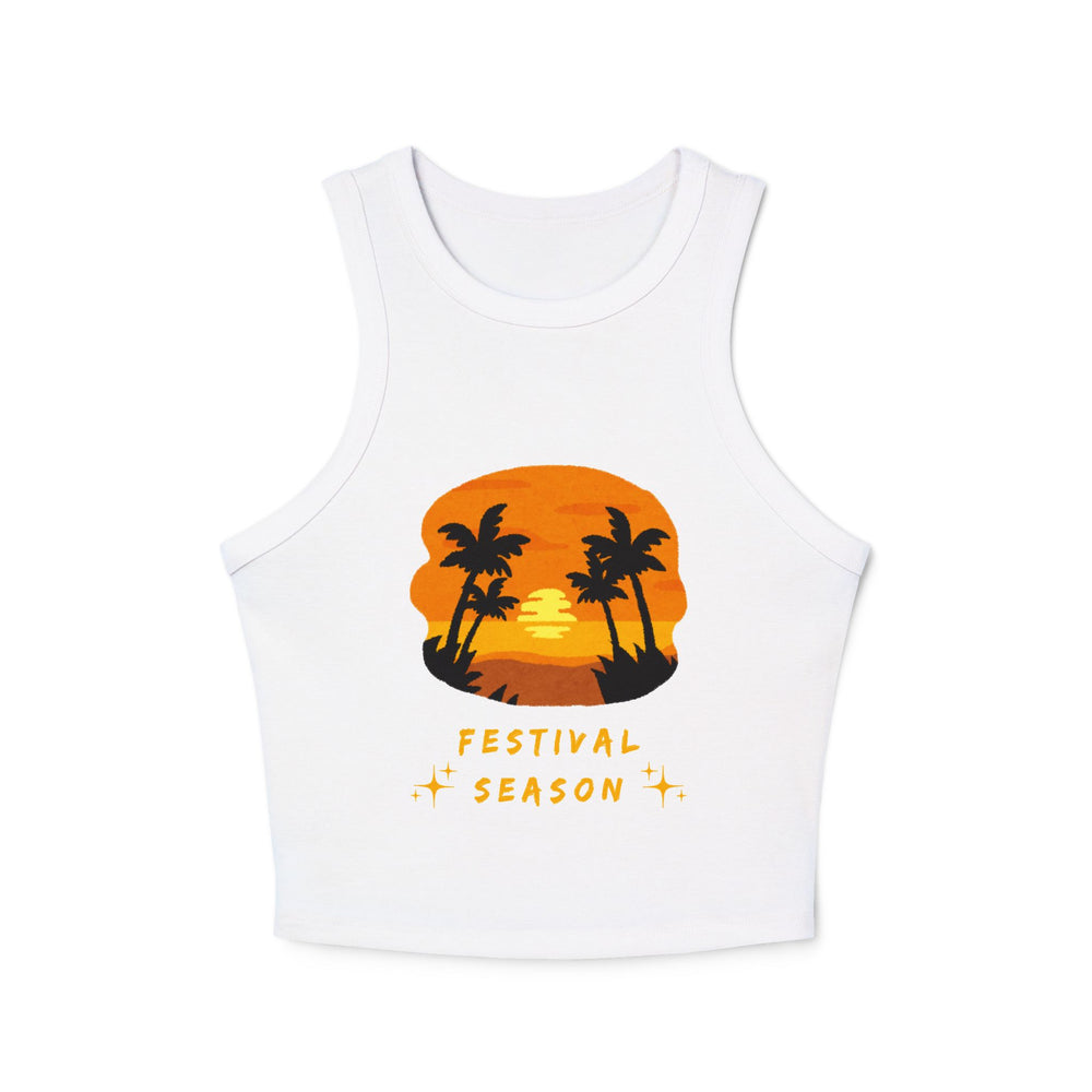 Festival Season - Women's Micro Rib Racer Tank Top