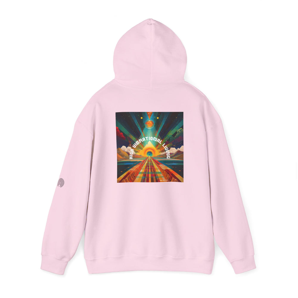 ✨ High Vibrational Living Hoodie