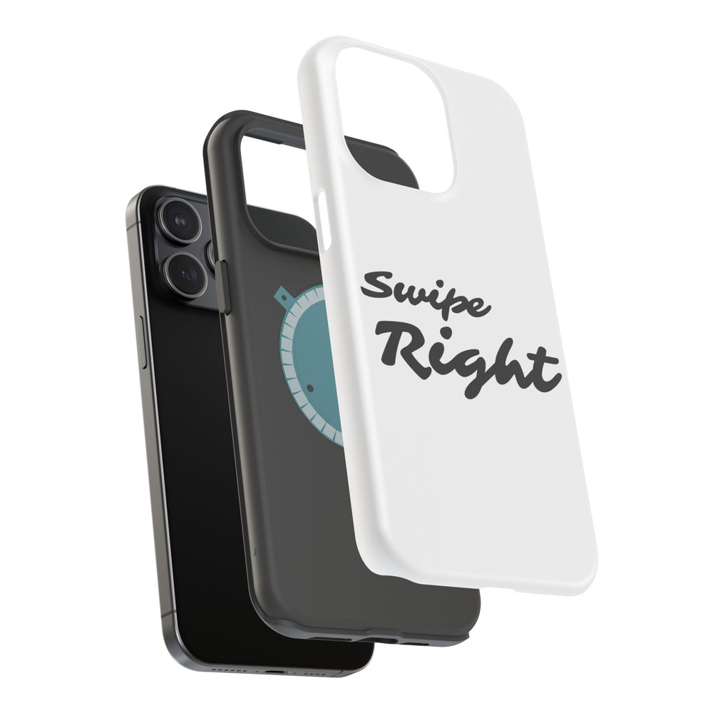 Swipe Right iPhone 16, 15 Magnetic Tough Cases - A Perfect Match for Your iPhone