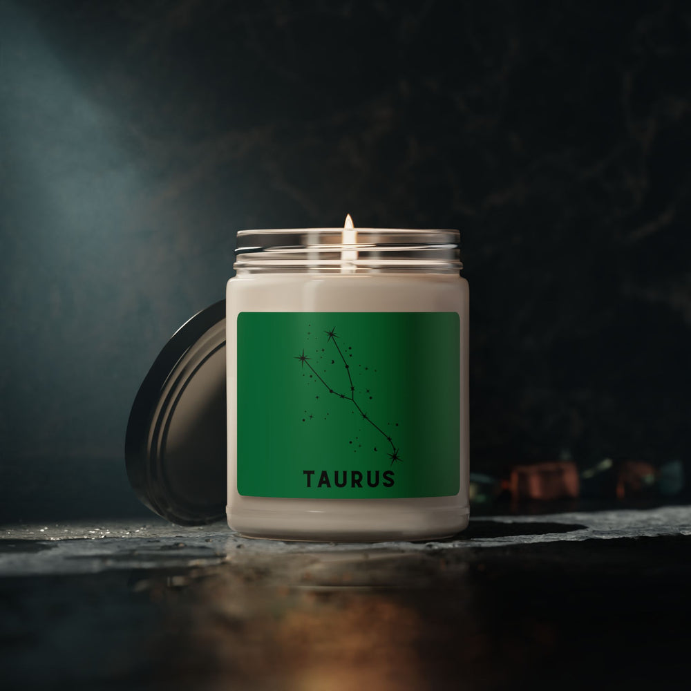 Taurus Zodiac Constellation Scented Soy Candle, 9oz