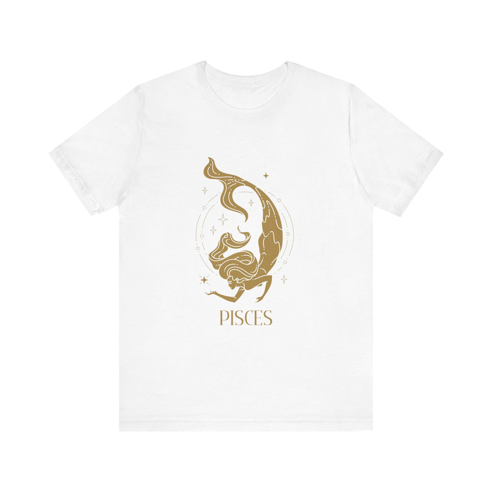 Pisces Constellation Zodiac Unisex Jersey Short Sleeve Tee