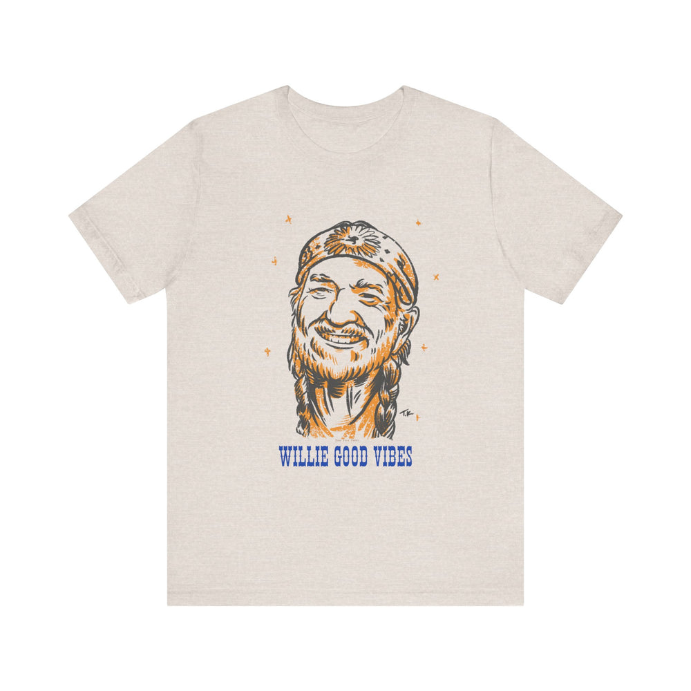 Willie Good Vibes Short Sleeve Tee