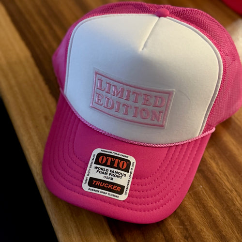 Limited Edition Pink Trucker Cap