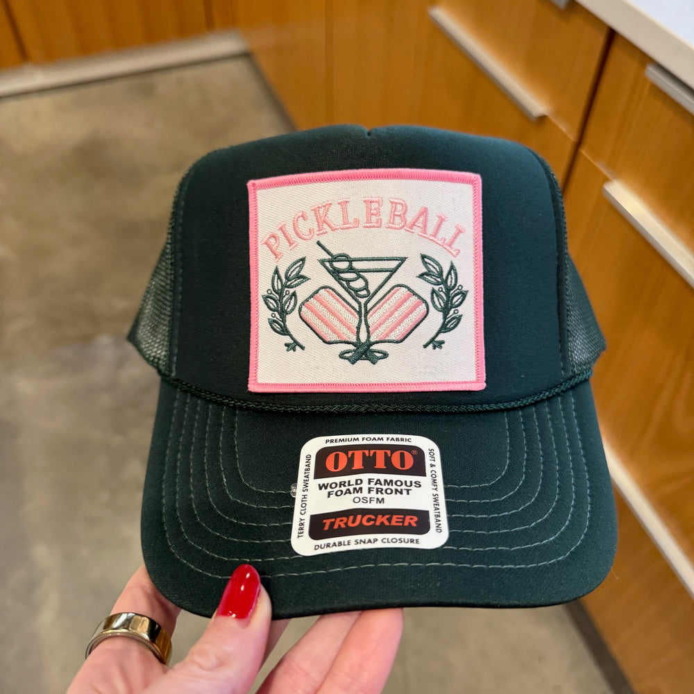 Pickle Ball Trucker Hat
