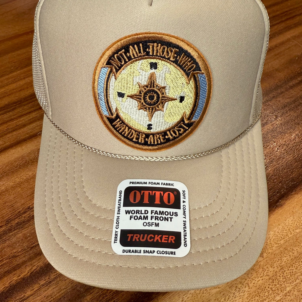 Not All Who Wander Are Lost Trucker Hat