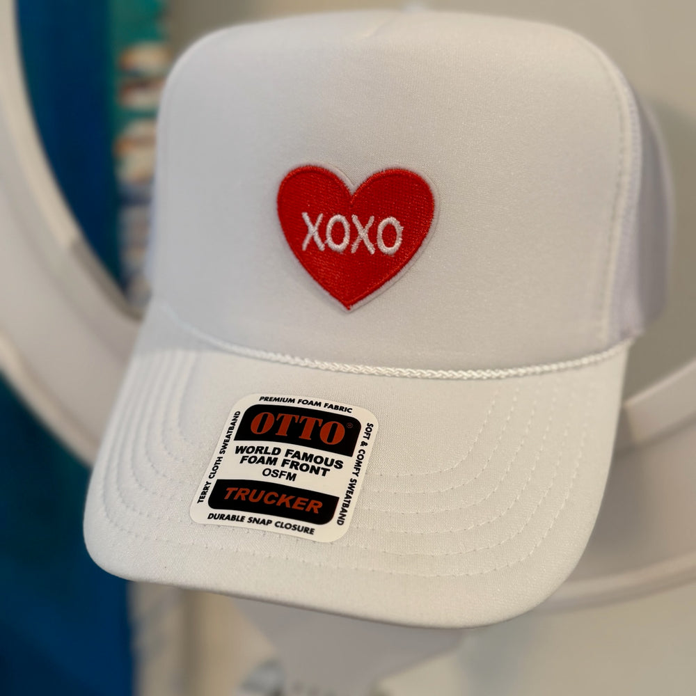 XOXO Heart Otto Trucker Hat