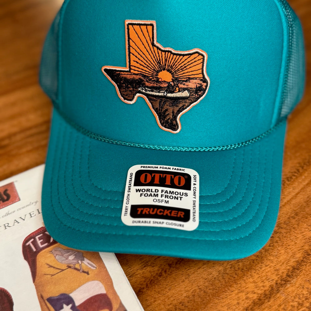 Texas Sunset On The Lake Otto Trucker Hat